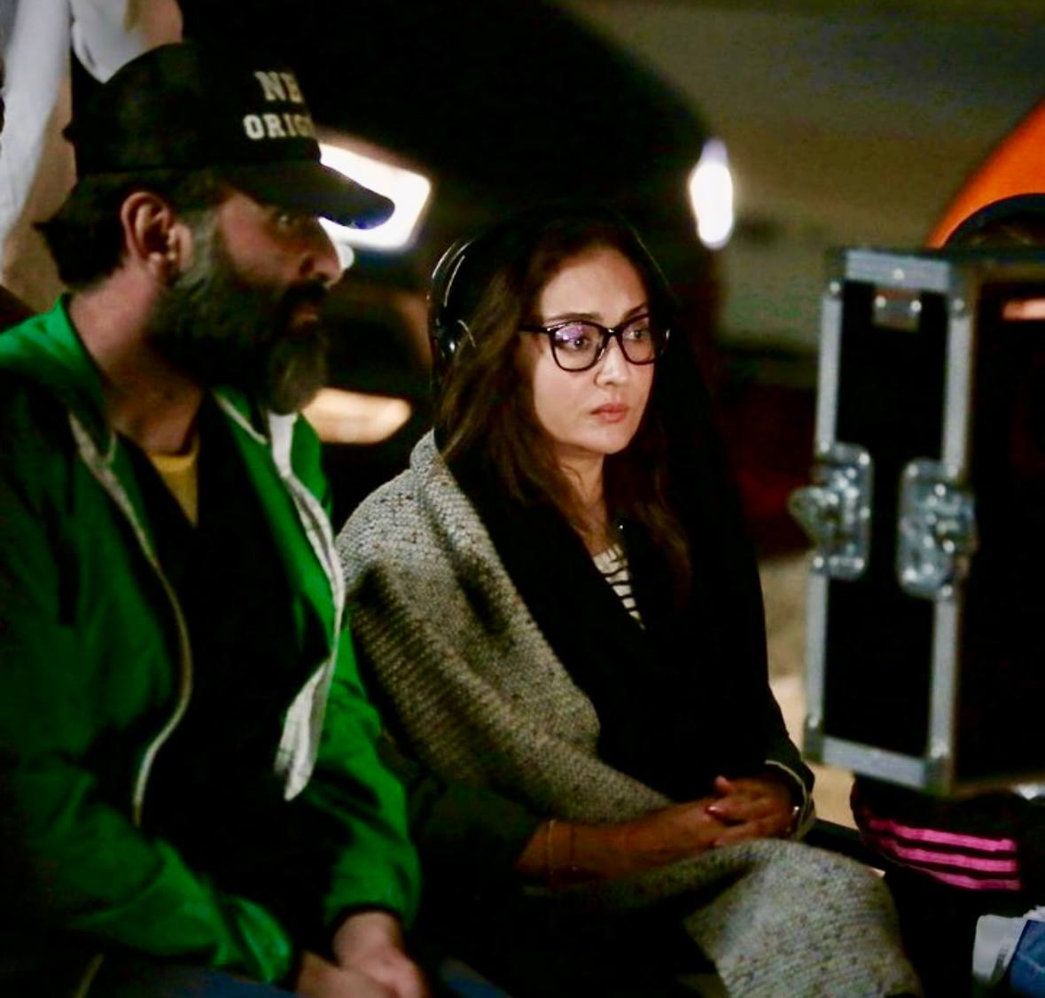 کارگردانی نیکی کریمی در پشت صحنه فیلم آتابای کارگردانی نیکی کریمی