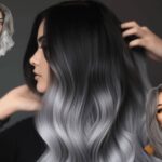 رنگ موی بلوند خاکستری
