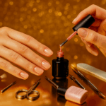 لاک ژل روی ناخن طبیعی