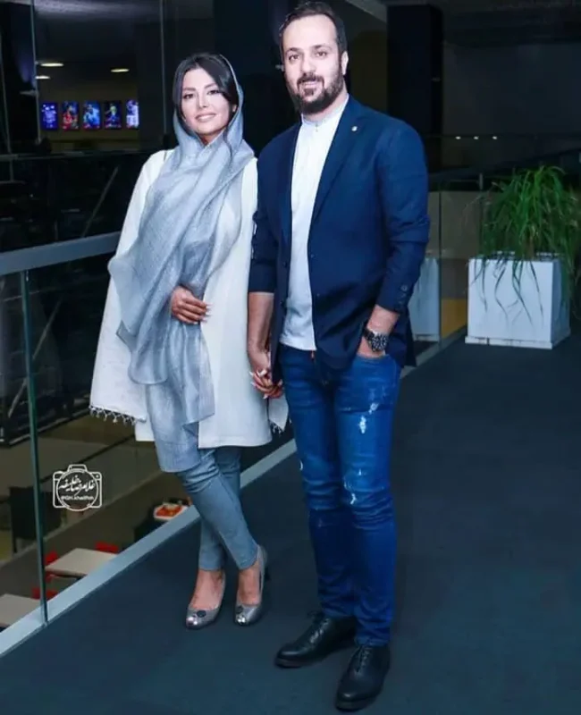 عکس احمد مهرانفر و همسرش 