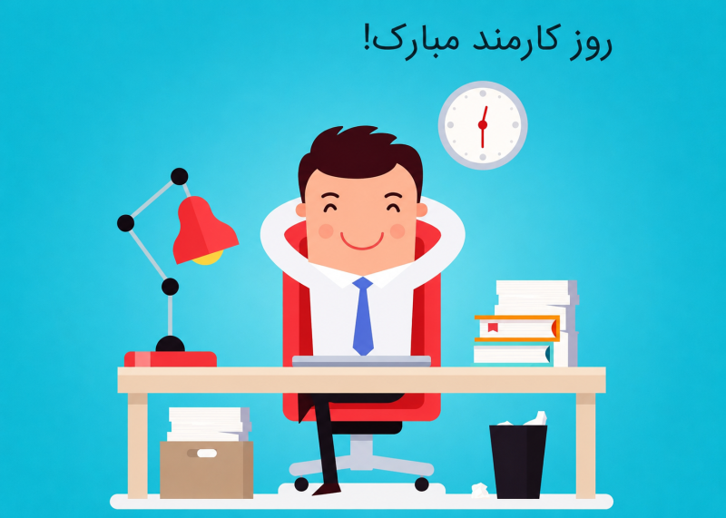 نمونه متنهای تبریک روز کارمند برای خانواده و دوستان