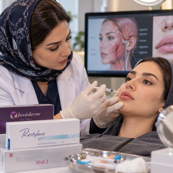 ۳. فیلر اصل هم با تزریق اشتباه می‌تواند نتیجه بدی بدهد