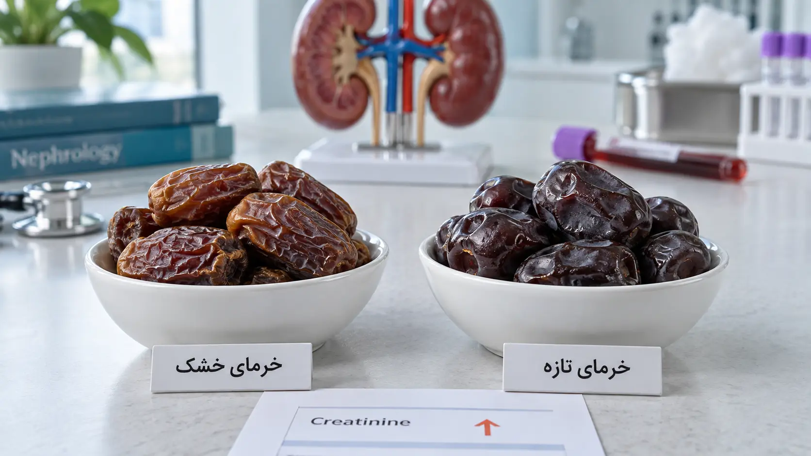 خرما و کراتین بالا؛ مصرف آن به وضعیت کلیه بستگی دارد