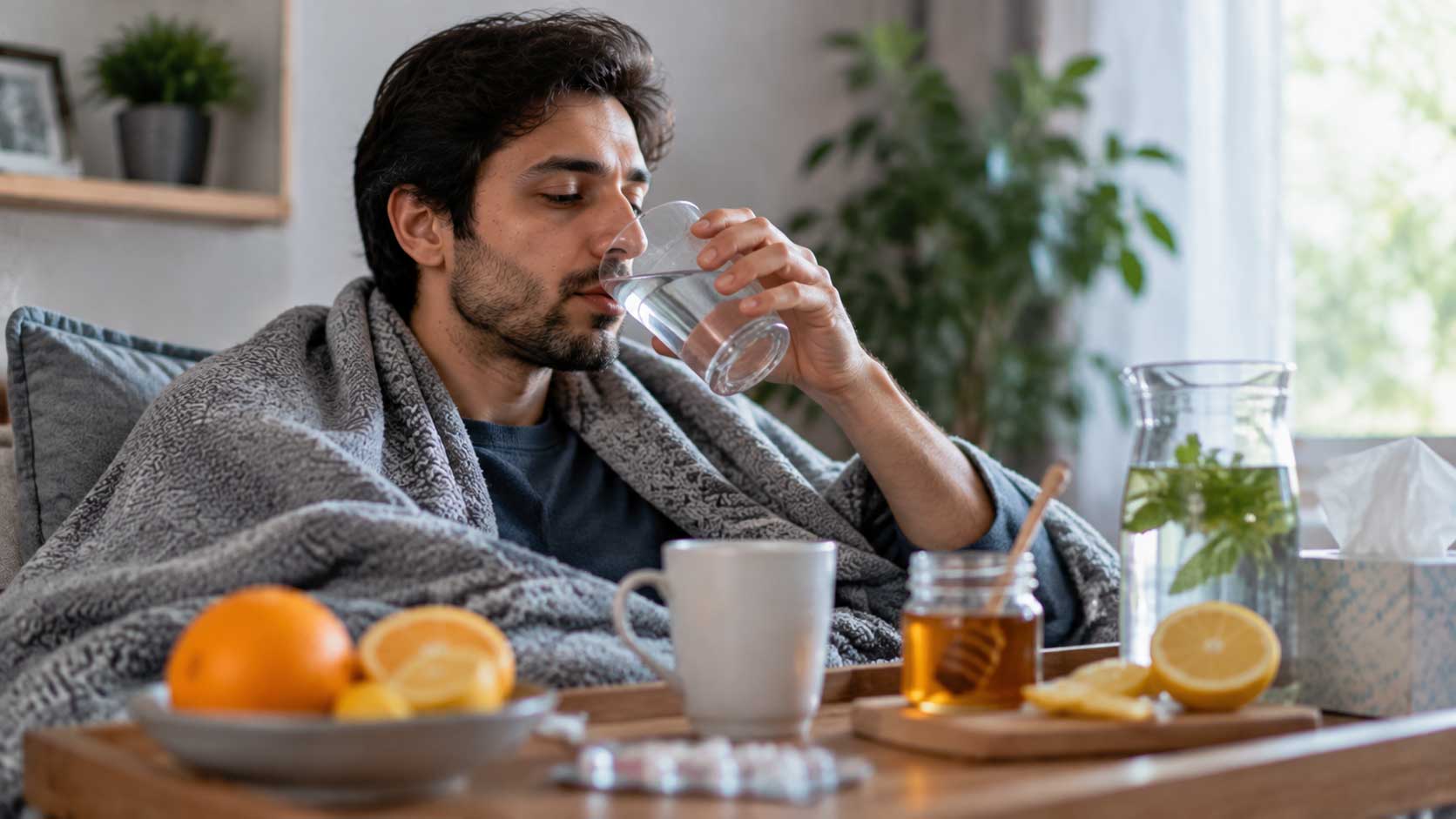 صرف مایعات را افزایش دهید و از کم‌آبی بدن جلوگیری کنید