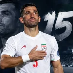 احسان حاج‌صفی با ۱۵۰ بازی ملی از جواد نکونام عبور کرد