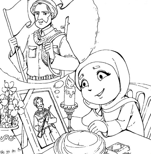 نقاشی دفاع مقدس و دفاع از میهن 