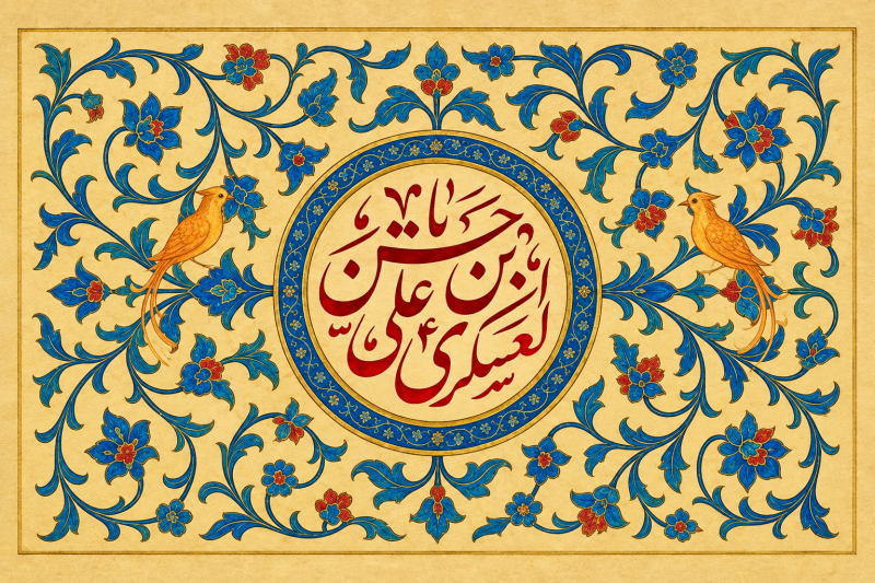 متن و مولودی ولادت امام حسن عسکری 