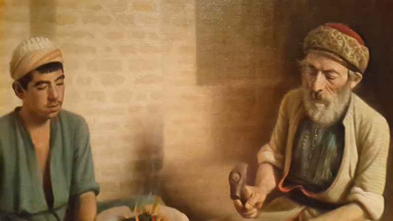 نقاشی زرگر بغدادی کمال الملک 