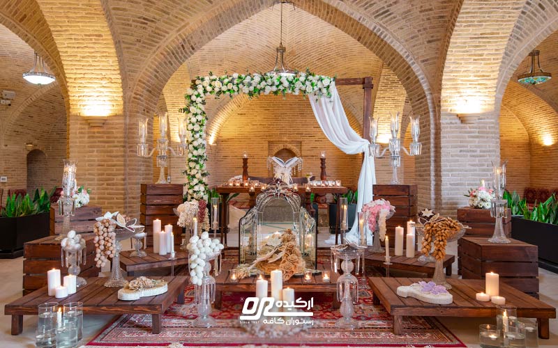 ارکیده؛ انتخاب اول برای مراسم عقد برگزاری جشن عقد در ارکیده شعبه اصفهان با سفره عقد رایگان