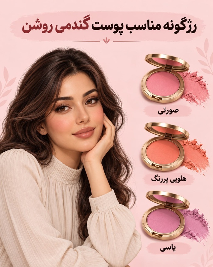 رنگ رژگونه رنگ رژگونه