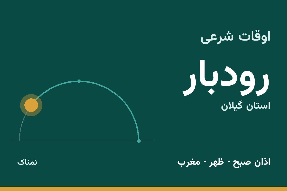 اوقات شرعی رودبار