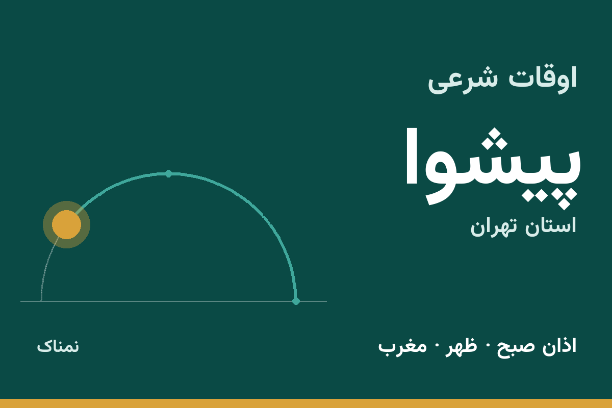 اوقات شرعی پیشوا