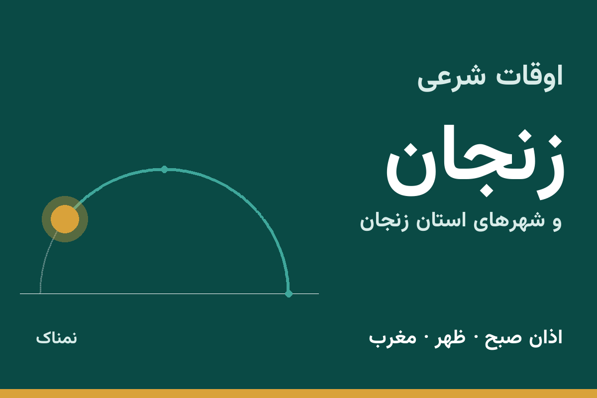 اوقات شرعی زنجان