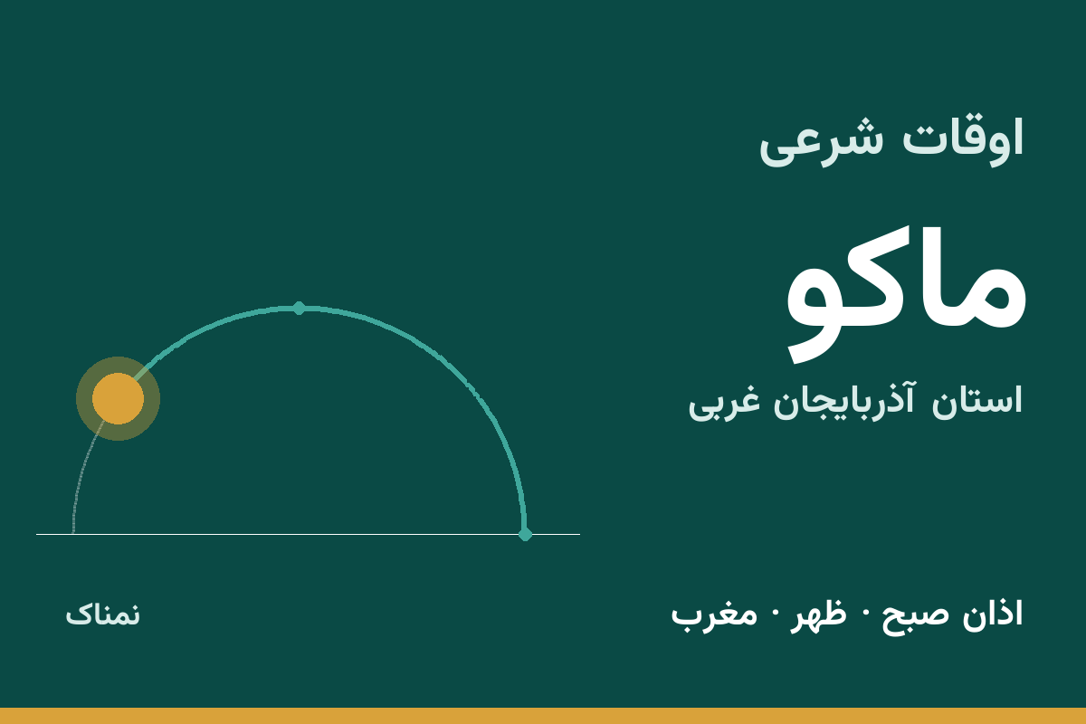 اوقات شرعی ماکو