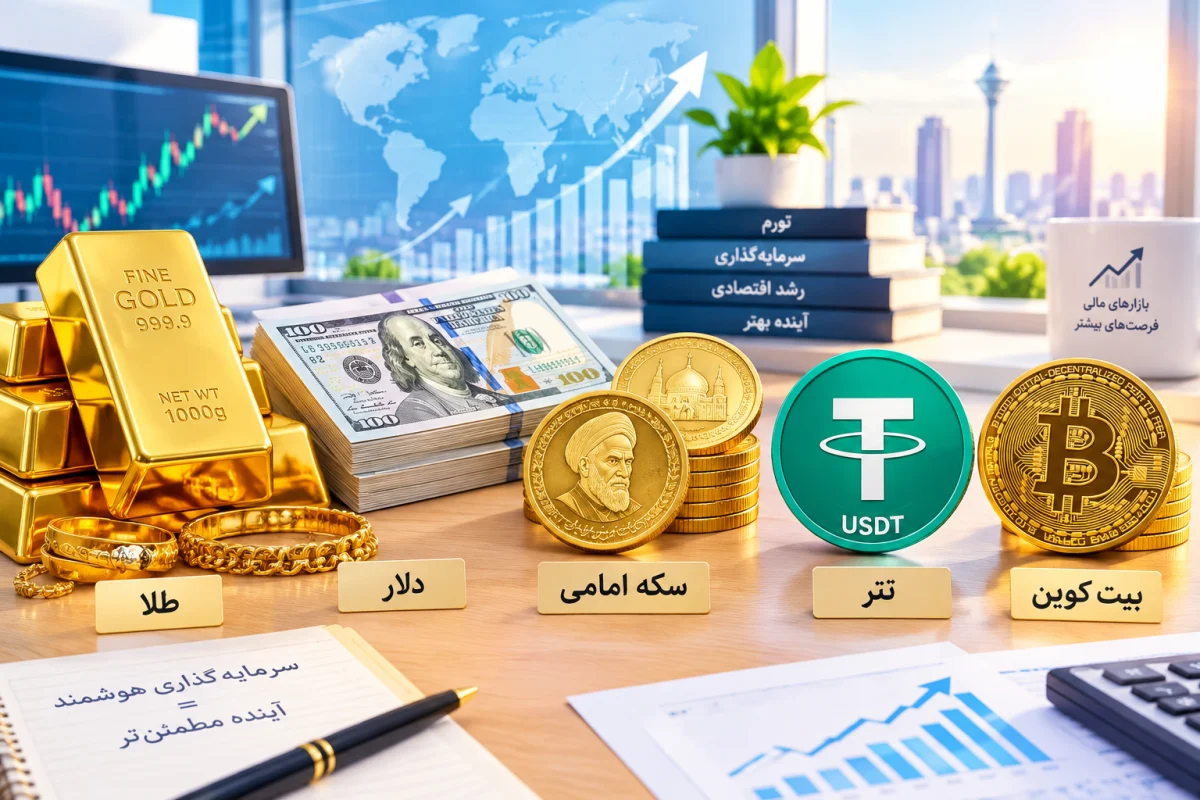 قیمت دلار، تتر و طلای ۱۸ عیار امروز ۲۶ مهر؛ ریزش قیمت‌ها ادامه دارد؟