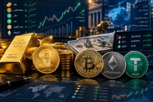 قیمت دلار و طلای ۱۸ عیار امروز ۴ آبان؛ سکه جهش کرد، اتریوم ریخت!