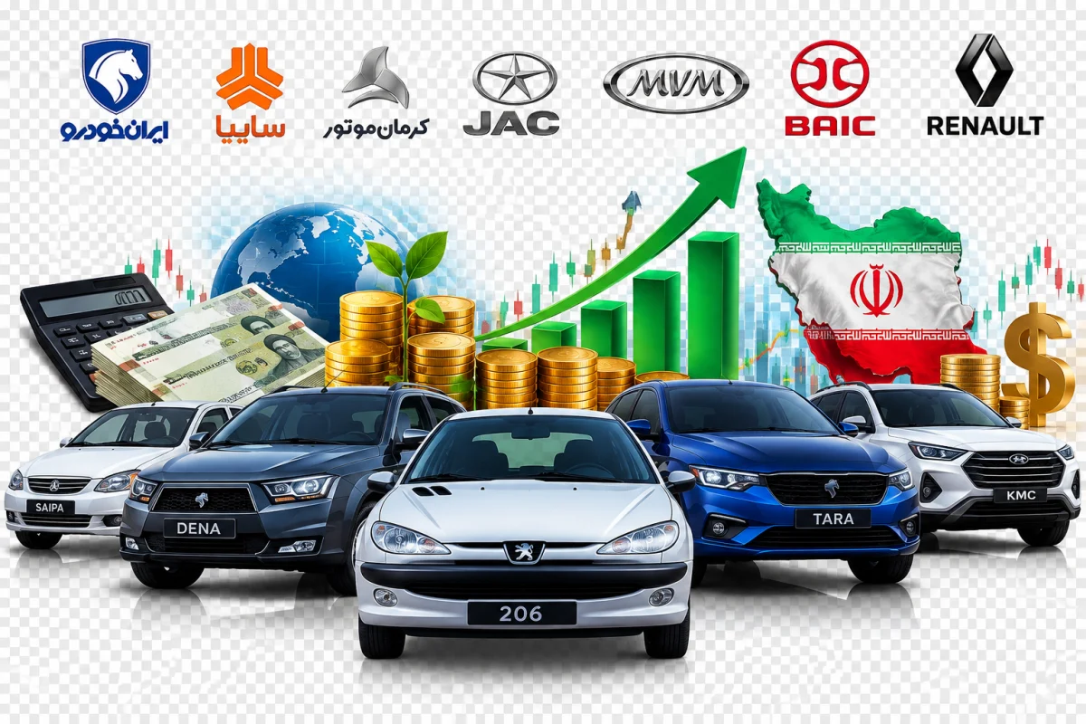 از پژو ۲۰۷ تا تیگو ۹؛ جدیدترین جدول قیمت خودرو پنجشنبه ۷ آبان ۱۴۰۵