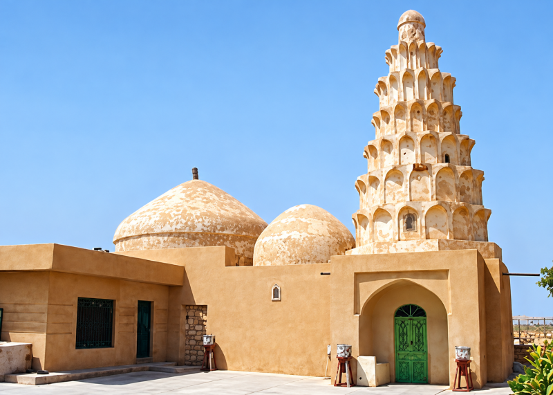 عکس مرقد منسوب به امام حسن بصری و ابن سیرین